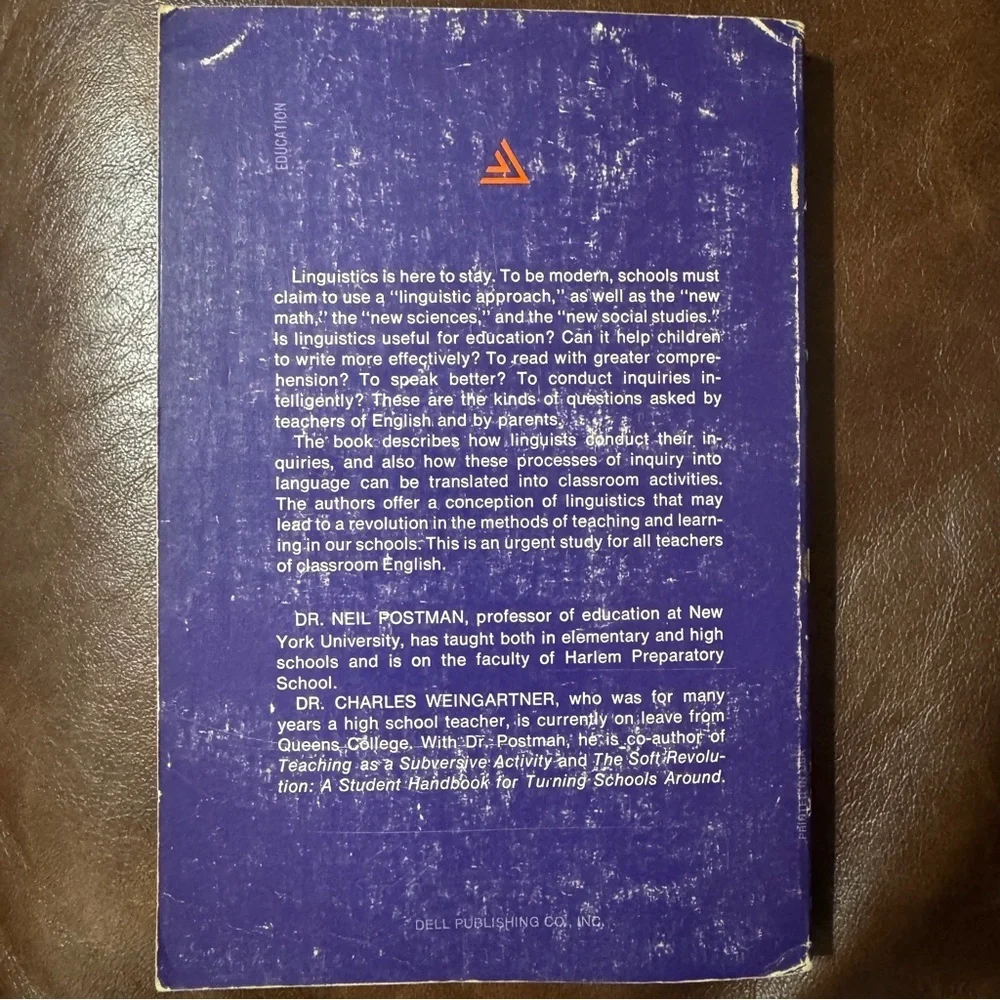Linguistics: A Revolution in Teaching — Purple Paperback Book